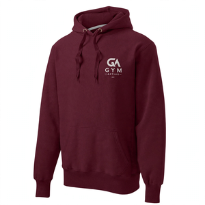 Sudadera con Capucha para Hombre GYM Active, Corte Regular, Color Sólido, Invierno, con Cordón Ajustable, 100% Algodón, Sin Forro, Tejido de Punto de 340 GSM, Ligera - Product Image 1