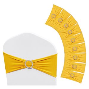 Fasce Elastiche in Spandex per Sedie con Fibbia, Coprisedie Elastici per Matrimoni e Ristoranti - Product Image 5