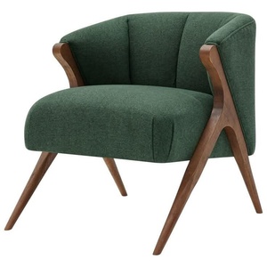 Midcentury Modern Bedroom <b>Chair</b> Tufted upholstered armchair Hand Made Wooden Frame Living Room Bedroom <b>Chair</b> For Home Villa - Product Image 1