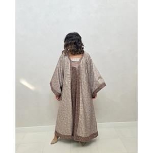 Vestido Kaftan Abaya Modesto de Lujo para Mujer, Elegante Vestido Largo con Mangas Anchas, Ropa de Fiesta Islámica de Oriente Medio - Product Image 2