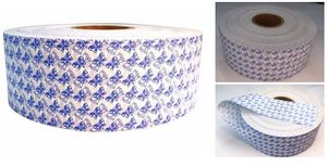 Rouleau de papier sulfurisé imprimé pour emballage alimentaire, rouleau de papier sulfurisé à motifs pour boulangerie, restaurant et emballage alimentaire - Product Image 2