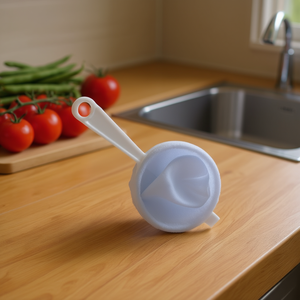 10cm Flannel-Colored <b>Plastic</b> <b>Colander</b> & Strainer Practical Kitchen Tool - Product Image 3