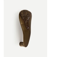 Poignée de porte extérieure tendance en laiton couleur antique, poignée de tirage en métal pour bureau, école, restaurant, hôtel, hôpital, type T-Bar