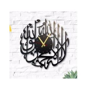 Horloge murale islamique élégante en fer, motif islamique décoratif, améliorant l'esthétique murale - Product Image 5