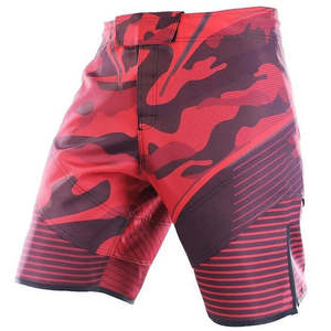 Shorts de combat MMA de haute qualité, style streetwear, créez votre propre design, impression numérique personnalisée, shorts de combat MMA - Product Image 1