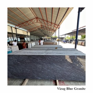 Vizag Blue <b>Granite</b> 2CM Gangsaw Slabs Polished <b>Granite</b> Export Supplier India - Product Image 1