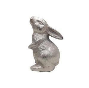Cast aluminium <b>Rabbit</b> sculpture majestic <b>running</b> stallion metallic equine statue decorative centerpiece for elegant home - Product Image 1