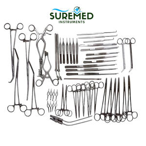 Instrumentos SureMed, Juego de Cirugía Vascular de Alta Calidad de 52 Piezas, Instrumentos Quirúrgicos Manuales de Acero Inoxidable, Certificación CE - Product Image 5