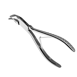 Rongeur chirurgical orthopédique manuel incurvé en acier inoxydable de qualité supérieure AHI - Product Image 1