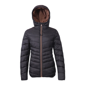 Custom Color Women's Puffer Jacket Cotton Filled Hooded Winter Fashion High Quality Price Quick Dry Breathable Eco-Friendly 100% - Product Image 5