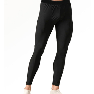 Leggings de compression pour hommes, fabriqués par un fabricant professionnel, faible MOQ, tissu en coton sans couture, pour la course à pied et la salle de sport - Product Image 3