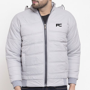 Chaqueta Acolchada Ligera de Primera Calidad, Duradera, Cálida, Cómoda y Transpirable con Capucha para Hombre, Rellena de Poliéster para Invierno - Product Image 1