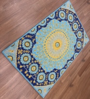 Handgefertigter Handgetufteter Wollener Plüschteppich Zeitgenössischer Teppich Premium Weicher Bodenbelag für Wohnzimmer Schlafzimmer Dekoration