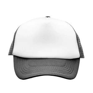 Gorra Trucker Clásica Blanca y Negra con Logotipo Personalizado, Malla Trasera de Alta Calidad, Cierre a Presión, Transpirable, Accesorio de Moda para Verano - Product Image 2