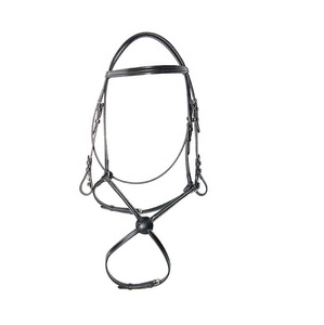 Selle Western en cuir véritable de qualité supérieure fabriquée à la main par le fabricant avec bride en cristal de cheval Figure-8 - Product Image 1