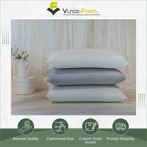 Oreiller classique blanc en mousse à mémoire de forme, respirant et confortable, qualité supérieure, non lavable, vendu dans le monde entier pour les acheteurs en gros - Product Image 2