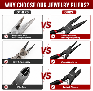 <b>Long</b> <b>Nose</b> Stainless Steel Lightweight Jewelry Making Pliers - Product Image 3