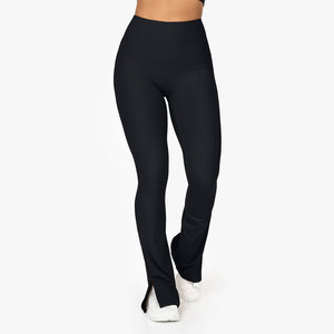 Custom Women <b>Flared</b> <b>Leggings</b> High Waist Yoga Pants OEM ODM Private Label Wholesale Activewear Manufacturer Supplier - Product Image 1