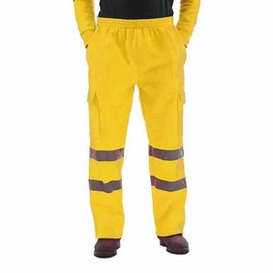 High Quality Men Cargo Work Trousers Customizable Heavy Duty Workwear Safety Work <b>Pants</b> with Holster & Knee <b>Pad</b> Pockets - Product Image 3