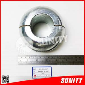 Ánodos de zinc TAIWAN SUNITY Q-50 de 50 mm (2'') para aplicaciones marinas en ejes - Product Image 2