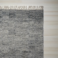 Tapis Kilim en Laine Fait Main Moderne Abstrait Tissage Plat Écologique Convivial pour Animaux Anti-Bactérien Lavable Tapis Naturel
