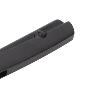 มีดโกนหนวดตรงสำหรับช่างตัดผมชายแบบใหม่ ขายส่ง ใบมีดสแตนเลสคมเดียว ใช้ในร้านตัดผม ด้ามจับพลาสติก/ไม้ - Product Image 5