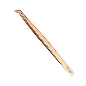 แหนบต่อขนตา,อุปกรณ์เสริมความงามแหนบยืดขนตาทรงกลมแบบบางมืออาชีพ - Product Image 1