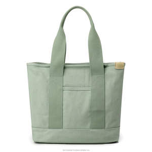 Sacs fourre-tout en toile avec logo imprimé personnalisé de haute qualité pour femmes Couleurs de coton portables directement du fabricant du Vietnam - Product Image 1