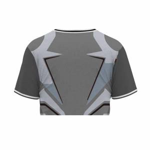 قميص كرة اليد بأكمام قصيرة وياقة دائرية، قمصان كرة اليد للفرق الرياضية، مصنوعة من البوليستر بنسبة 100%، مقاس للكبار. - Product Image 6