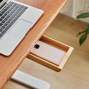 Organisateur de tiroir sous bureau en bois fait main de qualité supérieure pour usage professionnel, disponible pour une livraison mondiale - Product Image 3
