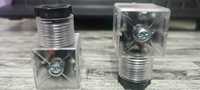 Bobine de solénoïde industrielle DIN43650A, connecteur 3 fils, corps transparent en PBT avec connexion par vis sur circuit imprimé, AC/DC 50A