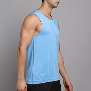 Camiseta sin Costuras para Maratón para Hombre, Ligera, Transpirable, de Poliéster, con Tirantes, de Buena Calidad, para Gimnasio y Deportes - Product Image 6
