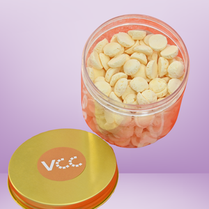 Cubos de Yogur de Maracuyá Liofilizados, Bocaditos Probióticos Listos para Comer, para la Nutrición del Bebé |   Fabricante de Marca Privada OEM - Product Image 1