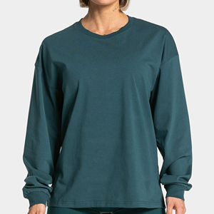 T-Shirt da Donna in Cotone di Alta Qualità, Collo Tondo <span class=keywords><strong>con</strong></span> <span class=keywords><strong>Cuore</strong></span> <span class=keywords><strong>Rosso</strong></span> Ricamato, Stile Casual, Traspirante e Vestibilità Regolare per l'Estate - Product Image 5