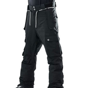 Pantalon de ski imperméable pour homme, pantalon de snowboard, pantalon de sport d'hiver pour l'extérieur, pantalon de neige coupe-vent, isolé, thermique, vêtements de ski ajustables - Product Image 1