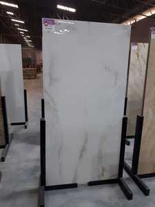 Azulejos de porcelana de gran formato de 800x1600 mm, 80x160 cm, varios grosores de 9 mm a 20 mm, azulejos vitrificados de alto brillo con diseño de mármol real. - Product Image 3