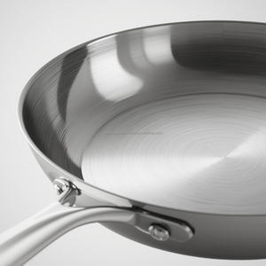 Stainless Steel Fry <b>Pan</b> 20cm Philippines Single Layer Cooking <b>Pan</b> Export Manufacturer - Product Image 5
