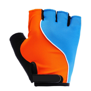 Gants de cyclisme respirants à doigts entiers en tissu maillé hautement élastique, design personnalisable, pour l'entraînement et les sports de plein air, haute qualité - Product Image 1