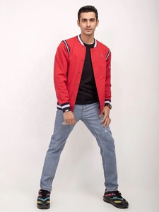 Chaqueta universitaria de estilo callejero para hombre, ropa de diseñador de invierno con cuello levantado, chaqueta de béisbol de moda urbana joven, inspiración - Product Image 3