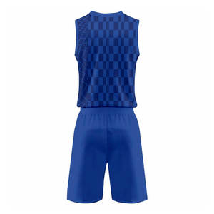 Conjunto de Uniforme de Voleibol, Camiseta sin Mangas y Pantalones Cortos, 100% Poliéster, Resistente al Viento, Secado Rápido, Ropa Deportiva Personalizada para Torneos y Prácticas - Product Image 4