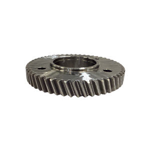 Engranaje de marcha lenta de eje mecanizado por CNC de acero inoxidable y aluminio |   Placa de modelo para sistema de sincronización de motor B, eje tensor rectificado con precisión - Product Image 3
