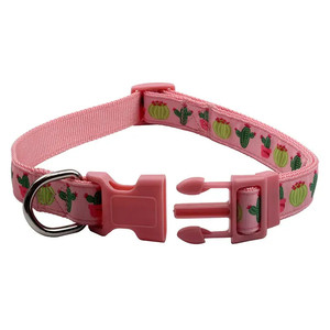 2025 fabricant vente directe luxe confortable Nylon collier de chien de compagnie avec décoration de plumes meilleure qualité rétractable 2 couches - Product Image 6