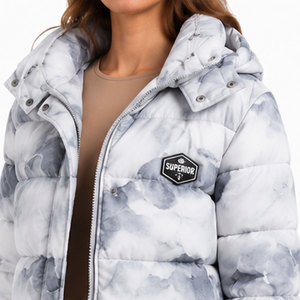 Manteau d'hiver pour femmes, design <span class=keywords><strong>parka</strong></span> imperméable, avec poches fonctionnelles pour la <span class=keywords><strong>randonnée</strong></span> et le ski - Product Image 3