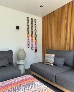 Chaînes en résine colorées de qualité supérieure pour la décoration murale intérieure, luminaire suspendu décoratif, accessoire suspendu DIY pour l'esthétique de la pièce - Product Image 1