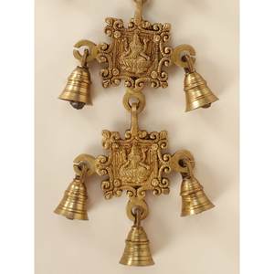 ระฆังทองเหลืองขนาด18นิ้วทำด้วยมืออุปกรณ์ตกแต่งบ้านผลิตในอินเดีย - Product Image 2