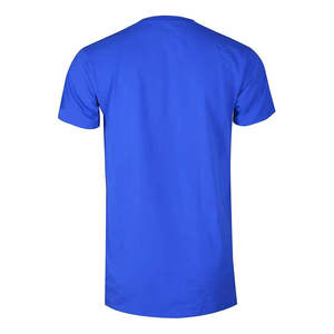 T-shirt personnalisé pour homme avec strass, 180G, col rond, manches courtes, tissu tricoté, style hip-hop, logo imprimé sur le devant - Product Image 2