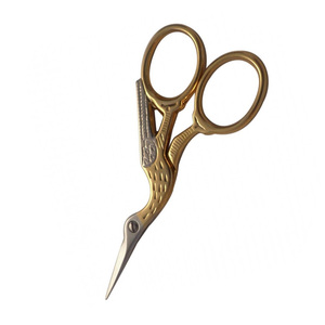 Ciseaux à broder miniatures professionnels, couleur dorée, lames portables tranchantes, acier à haute teneur en carbone, ciseaux fantaisie - Product Image 2
