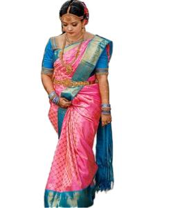 Sarees Tradicionales Indios y Pakistaníes para Adultos, Colección Clásica de Seda, Elegantes Sarees Tradicionales Inspirados en India y Pakistán - Product Image 6