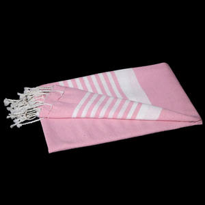 Serviette Fouta à rayures de qualité supérieure, fabriquée en Inde, pour la vente en gros, 100% OEM, couleur personnalisée au meilleur prix - Product Image 5