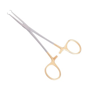 XELTECH SURGICAL Pince de fixation manuelle pour vasectomie sans bistouri, en acier inoxydable doré, instrument d'urologie allemande - Product Image 2